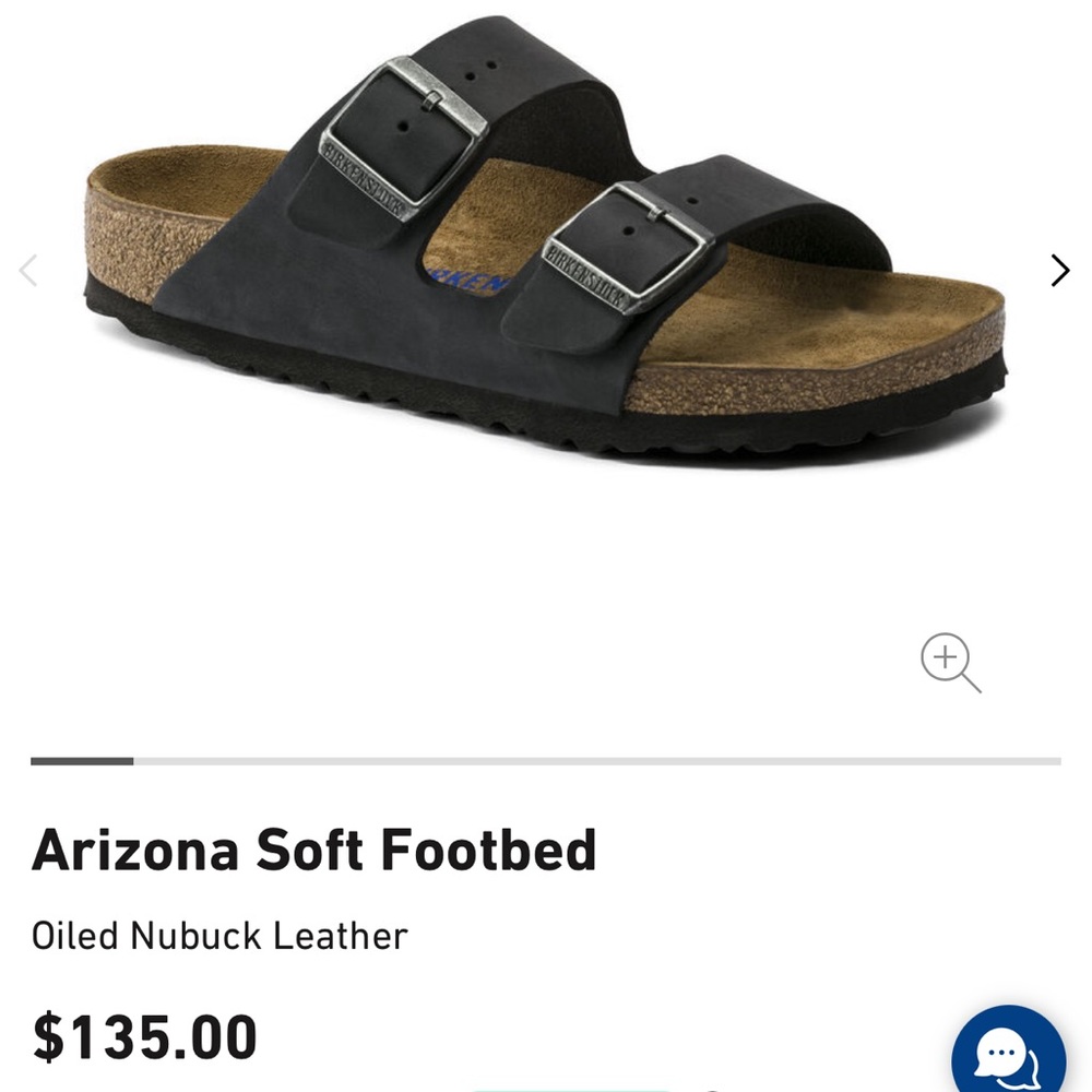 BRAND NEW BIRKENSTOCK ARIZONA BLACK